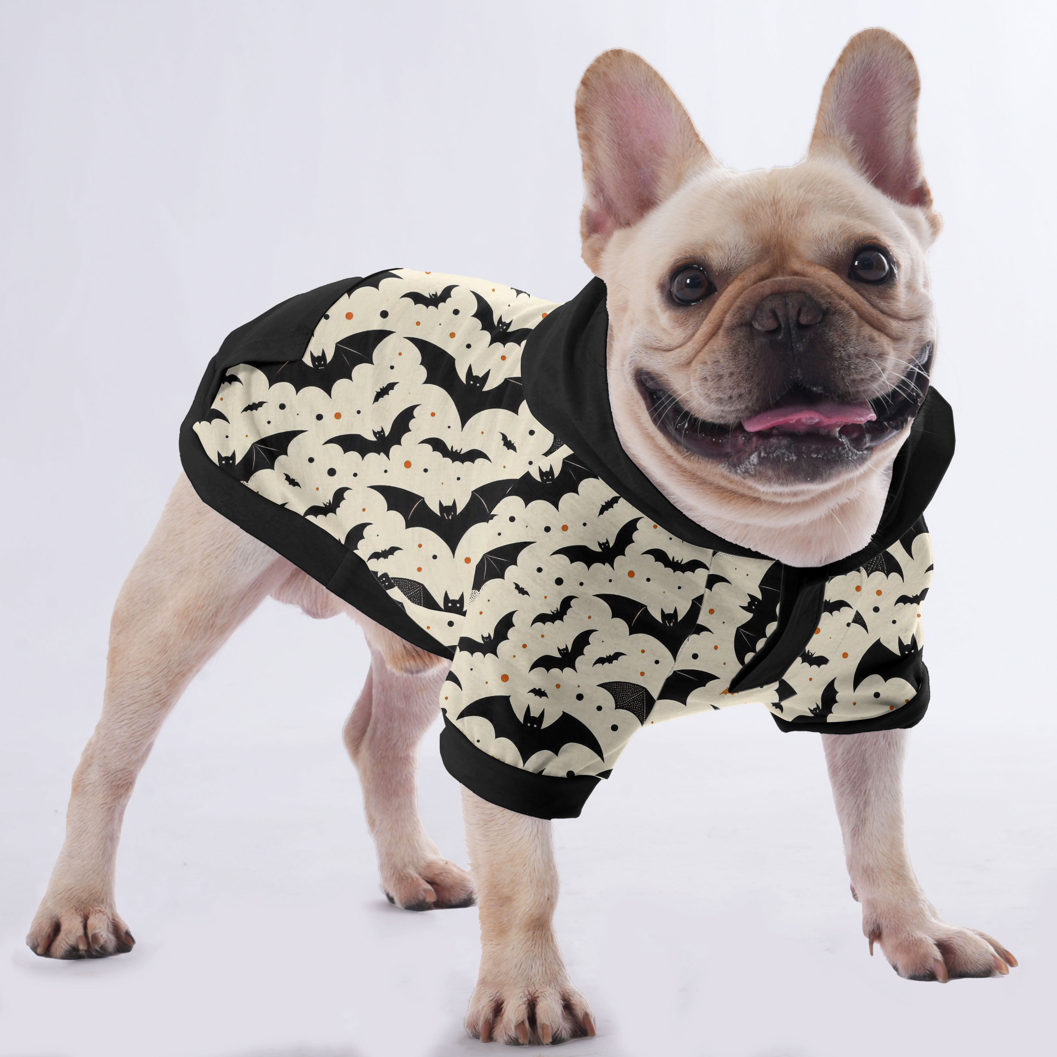 The Bat - Halloween Hoodies for French Bulldog | Frenchie Shop Original