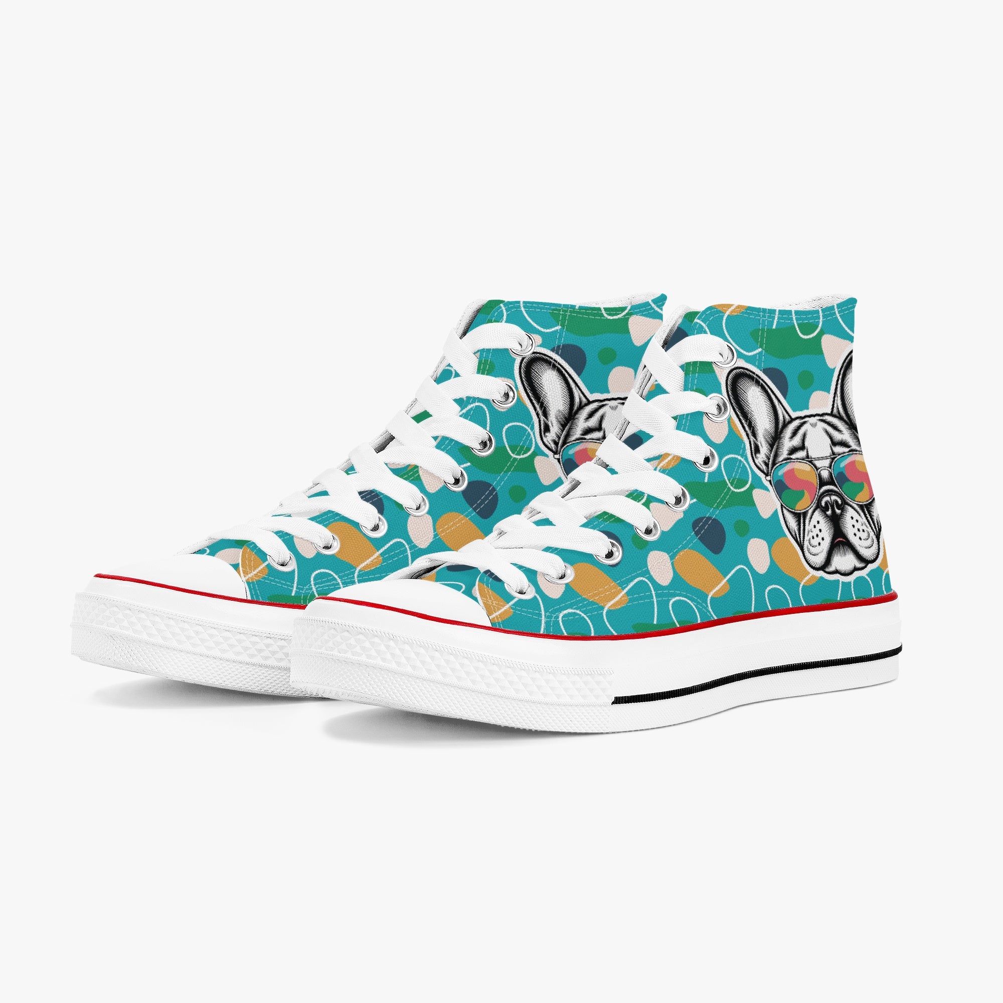 Angel - High-Top Canvas Shoes