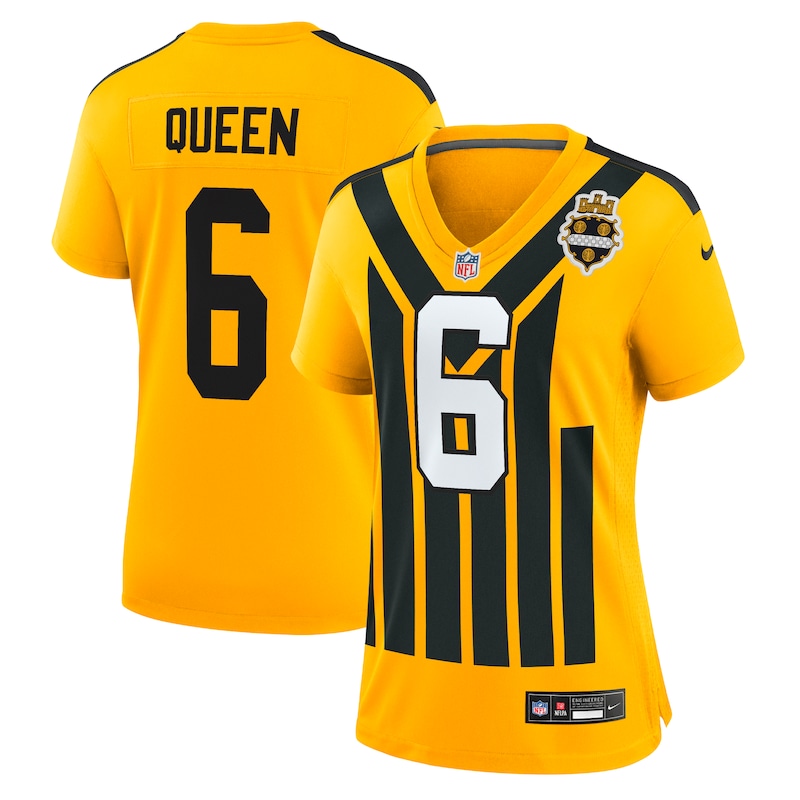 None Patrick Queen PIT Steelers Modern Genuine Jersey Football Apparel