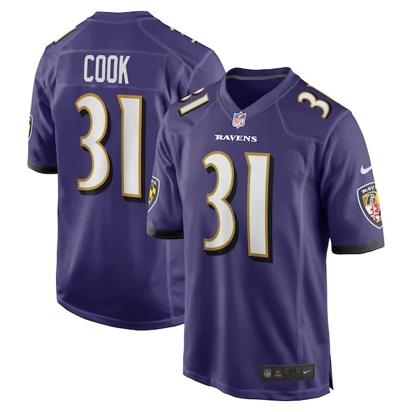 Performance Baltimore Ravens Game Jersey - Premium Purple NFL Fan J...