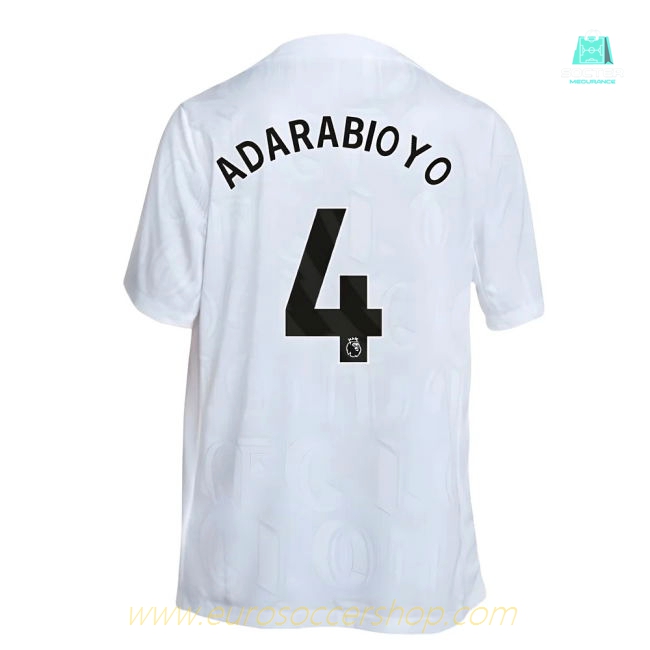 2025-2026 Chelsea Academy Pro Pre-Match Football Top (White) (Adarabioyo 4)