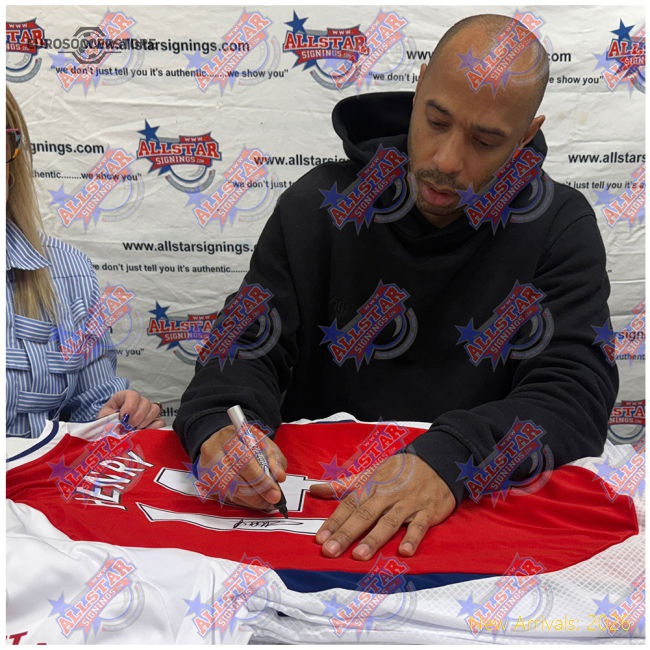 Henry Signed Game Wear Jersey Stadium Approved For Match Days
