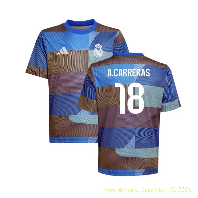 2025-2026 RM Shirt - Match Day Edition - Authentic (Carreras 18) -...