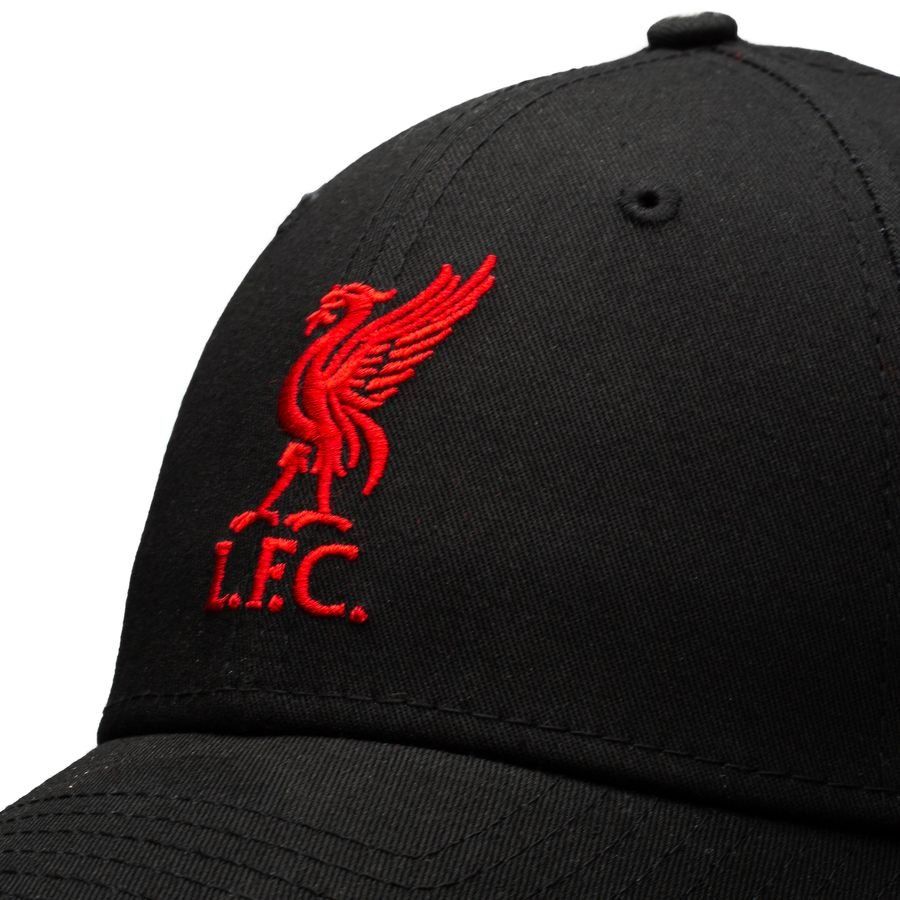 Liverpool Cap 9forty Core Jet Black/scarlet In Multiple Adult Sizes
