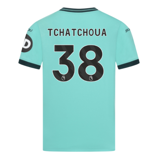 2025-2026 Wolves Away Top (Kids) (Tchatchoua 38)
