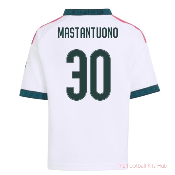 2026-2027 Real Madrid Home Kit Mastantuono #30 Mini Soccer Shirt