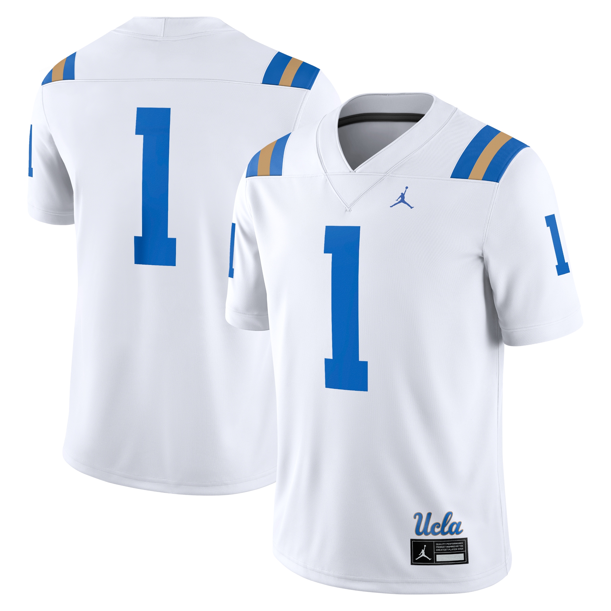 [NJP] Women's UCLA Bruins Game Jersey - White