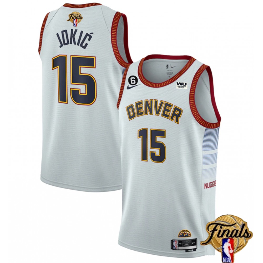 Classic Nikola Jokic15 Denver Nuggets White Jersey - - Basketball Fan Gear