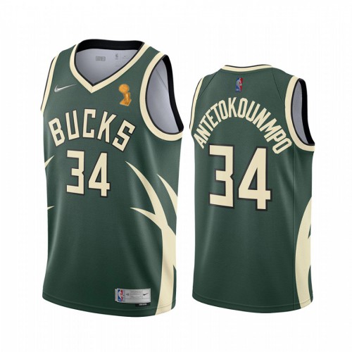 Milwaukee Bucks Giannis #34 Official Licensed Pro Jersey Urban Style