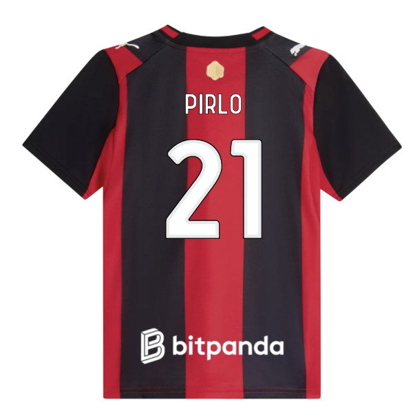 [DDJ] 2026-2027 AC Milan Home Shirt (Kids) (Pirlo 21)