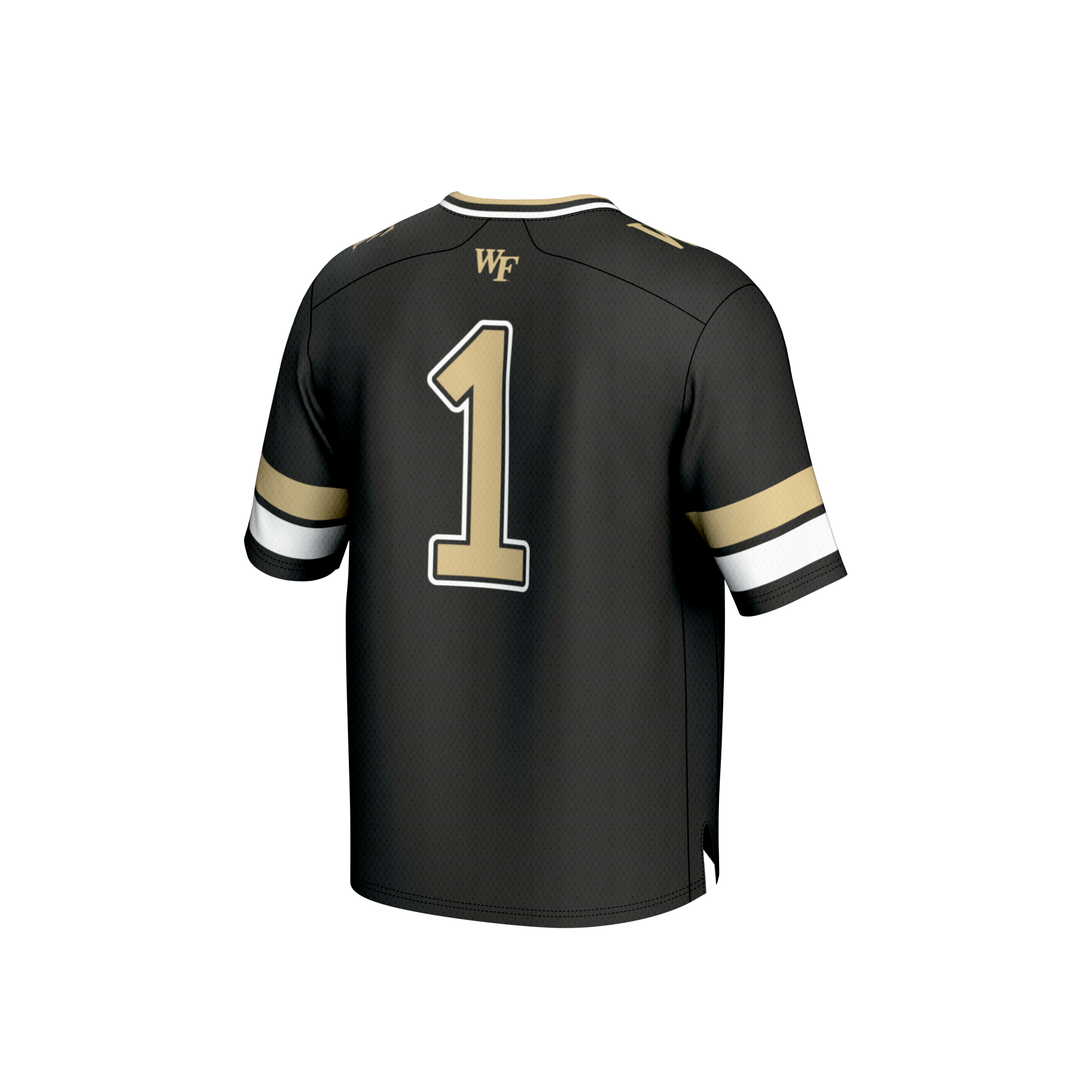#1 Wake Forest Demon Deacons GameDay Greats Unisex Collegiate Football Fashion Jersey - Black