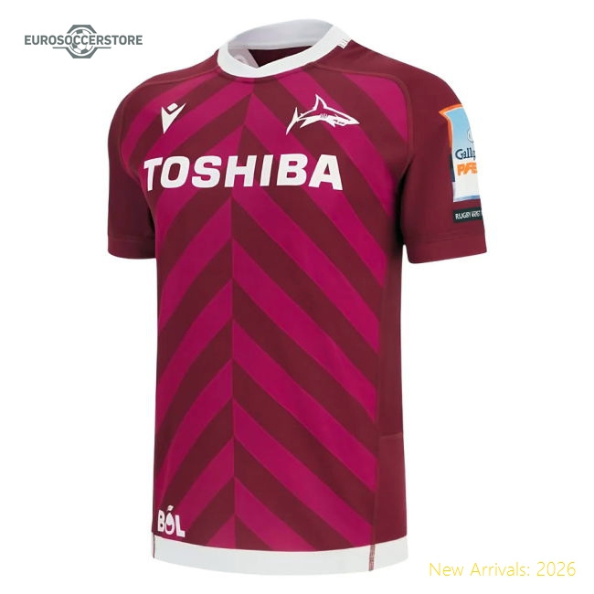 2025-2026 Sale Sharks Away Rugby Shirt (Kids) (Your Name)