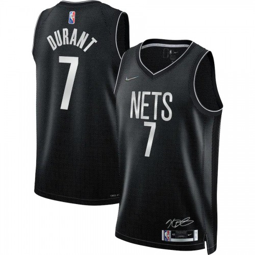 Nets Black Kevin Durant #7 Nike Jersey - Reasonably Priced Quality