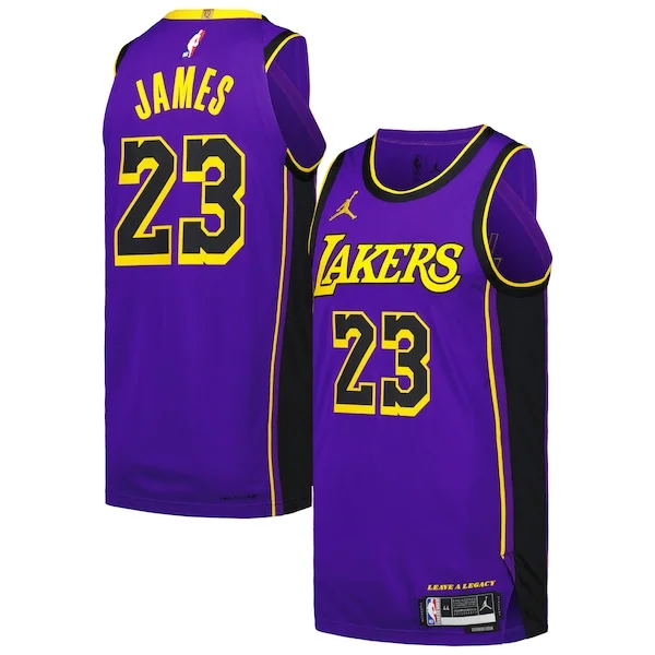 LeBron James LAL Authentic Jersey - official NBA - Statement Edition