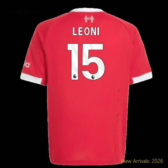 2025-2026 Liverpool Home Shirt (Kids) (Leoni 15)