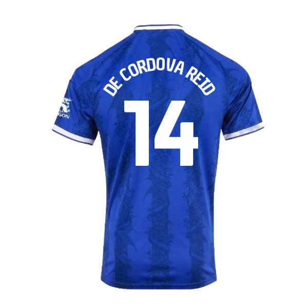 [JED] 2026-2027 Leicester City Home Shirt (Kids) (De Cordova Reid 14)