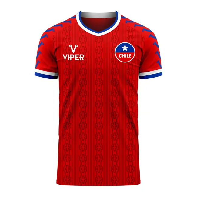 Football Chile 2025-2026 Home Concept Football Kit (Viper) (Your Name)