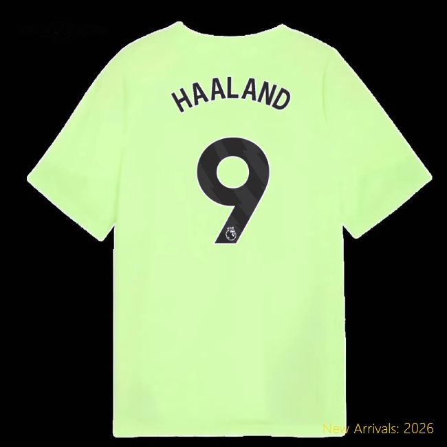 Man City Haaland Premium Kids Jersey Dri-fit Machine-washable