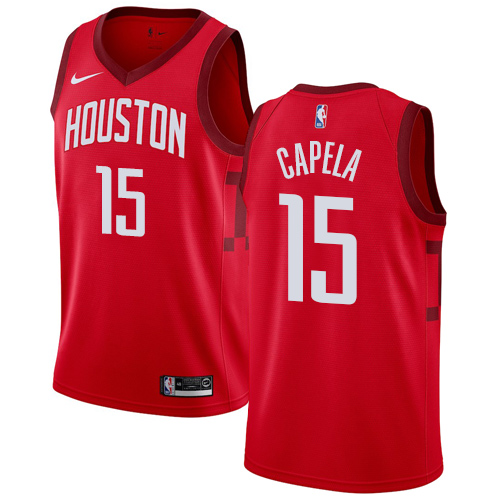 Nike Red Houston Rockets #15 Jersey - Reasonably Priced Game Day Wear