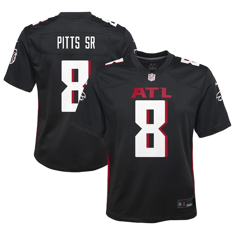 None Kyle Pitts Sr. Fan Favorite ATL Falcons Premium Material Jersey