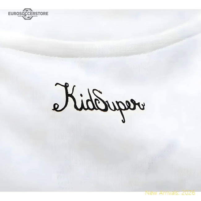 2025-2026 KIDSUPER x Manchester City CWC Shirt (White) (Haaland 9)