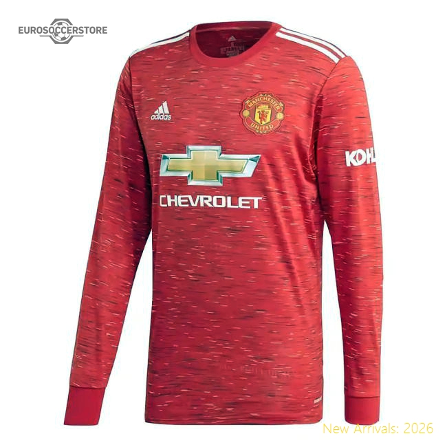 Premium 2020-2021 Man Utd Adidas Home Long Sleeve Shirt (van Der Sar