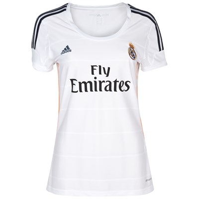 13-14 Real Madrid Home Womens Jersey Shirt - Official Replica 2648