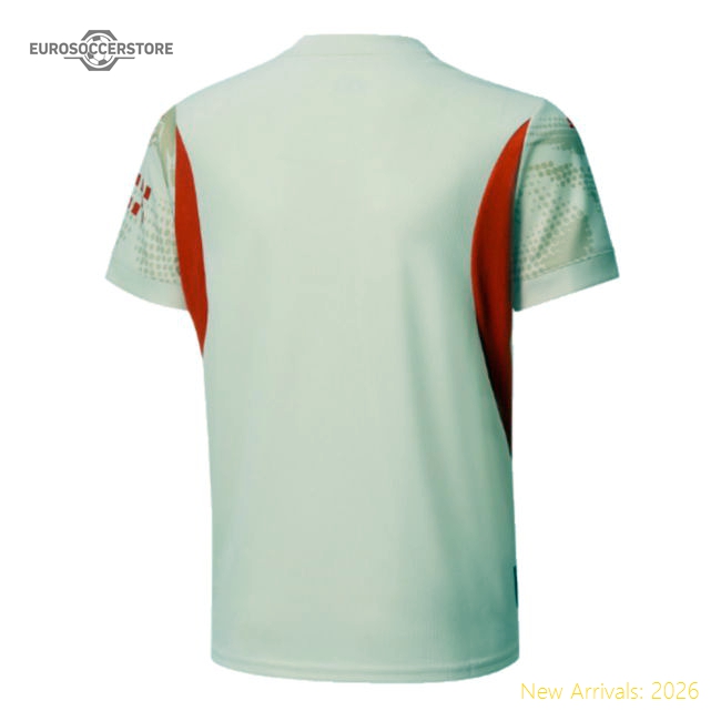 2024-2025 Man City Away Goalkeeper Shirt Premium Alpine Snow - Kids