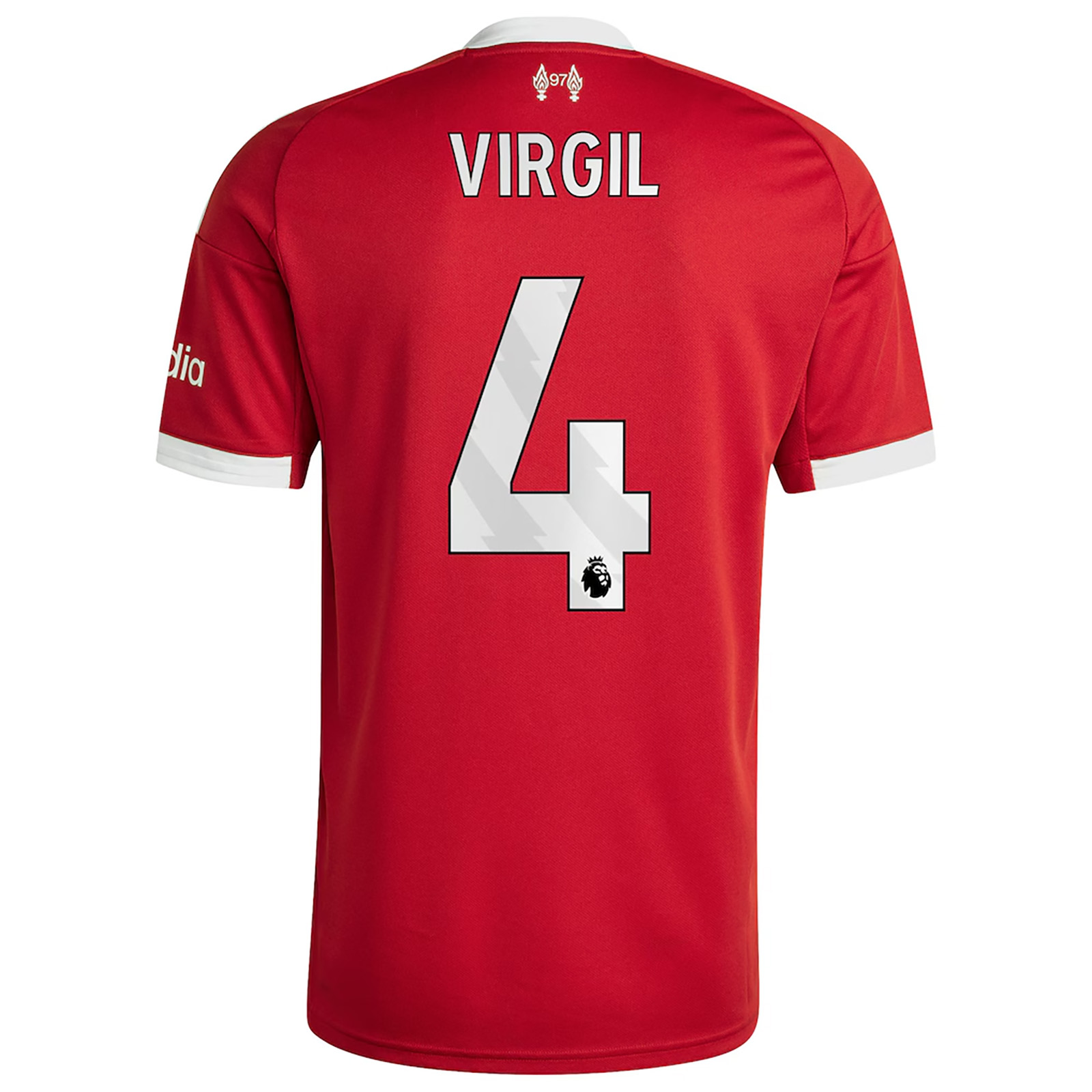 Adidas Liverpool adidas youth liverpool virgil #4 Home Jersey 25/26