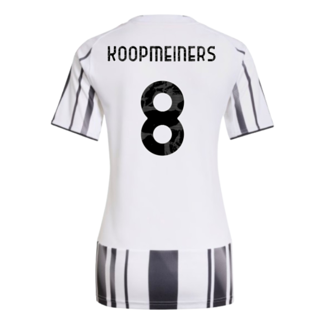Juventus 2024-25 Home Fan Version For Women (Koopmeiners Match Day Shirt