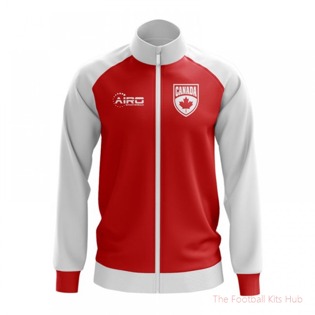 Canada Concept Football Track Jacket (Red) - Kids