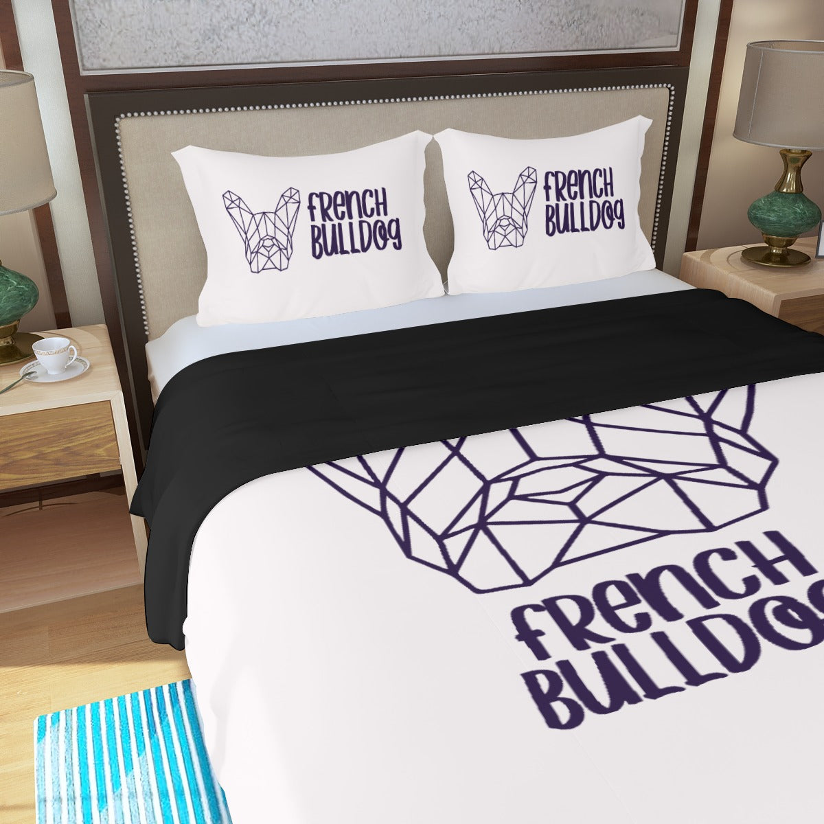 Frenchie Milo - Warm Bedding Set Paw Protection | Comfort Fit