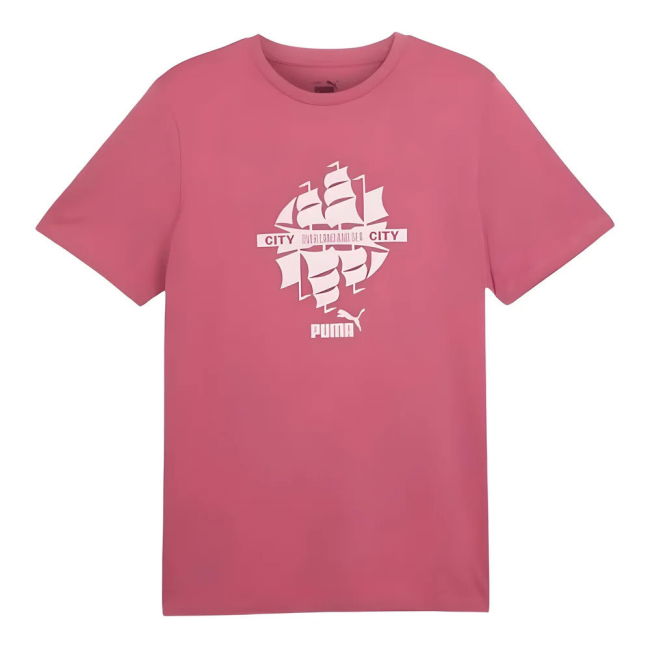 2024-2025 Man City ftblCulture Tee (Dusty Orchid) (Gvardiol 24)