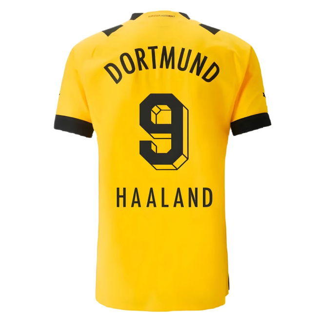 2022-2023 Borussia Dortmund Authentic Home Shirt for (Men