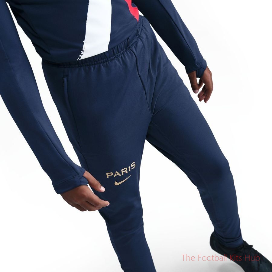 Paris Saint Germain Training Trousers Dri-FIT Strike Away - Midnight Navy/Metallic Gold Kids