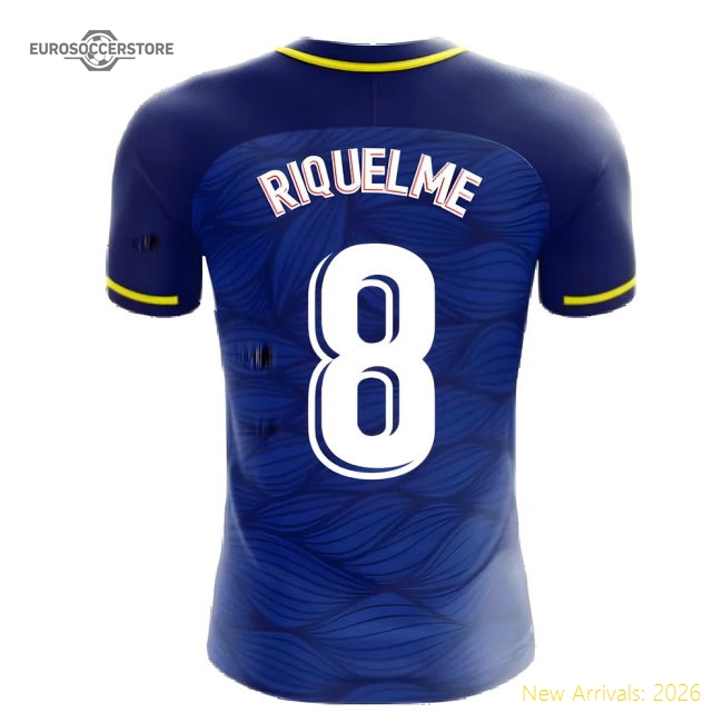 Authentic Football Club Away Libero) (riquelme Jersey Breathable