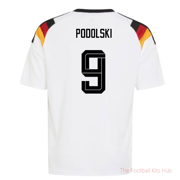 2026-2027 Germany Home Fan Jersey (Kids) (Podolski 9)