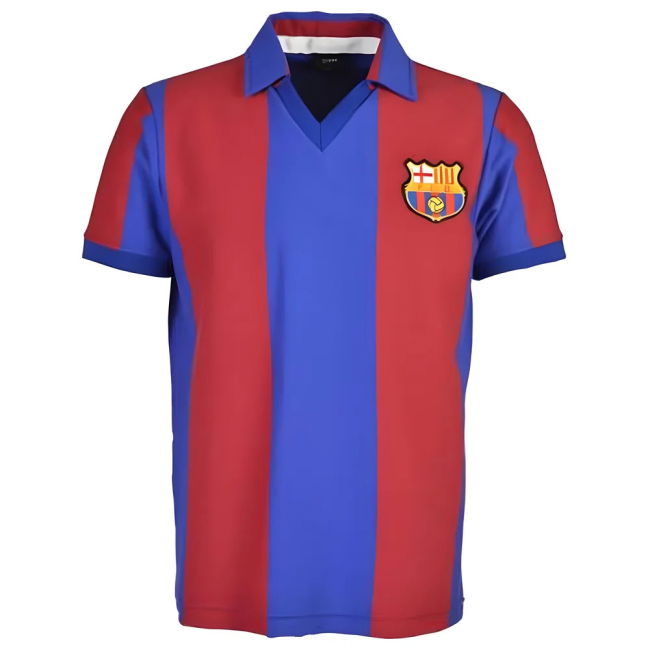 Updated Barcelona Home Team Kit 1980-1981