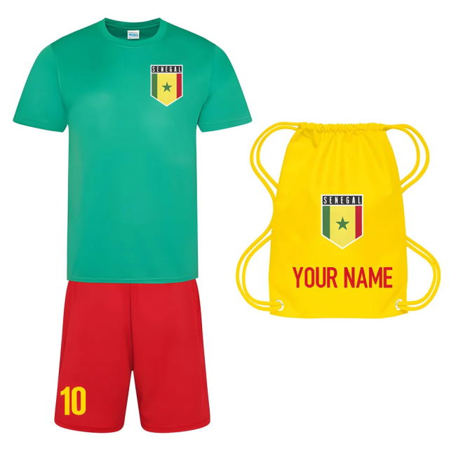 Match-Ready World-Class Personalised Senegal Training Kit Package