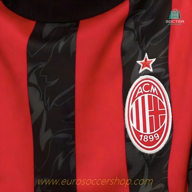 2025-2026 AC Milan Home Shirt (Kids) (Loftus Cheek 8)