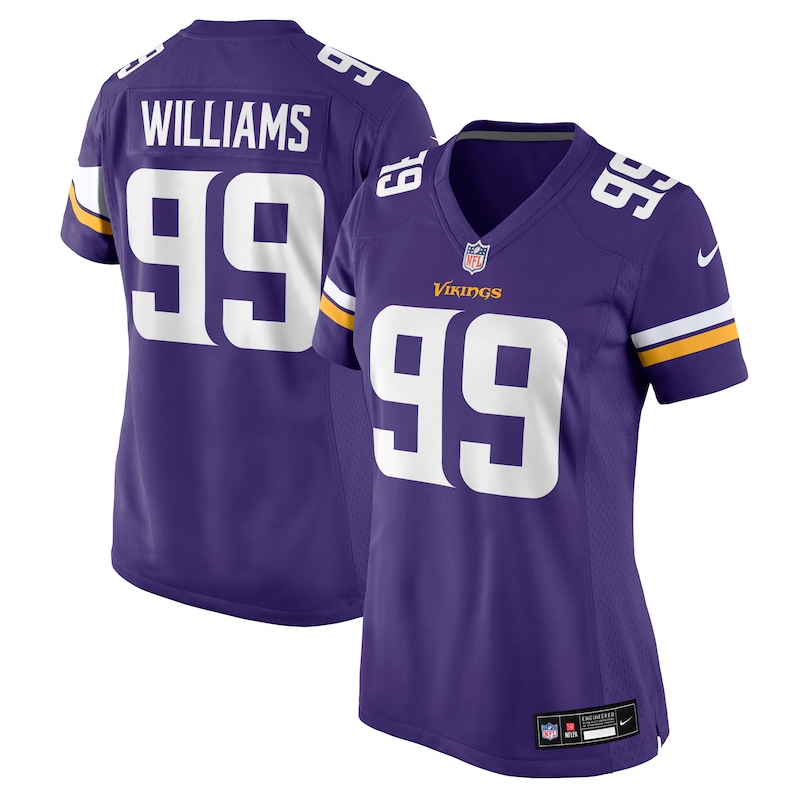 None Elijah Williams Minnesota Vikings Powerhouse Team Authentic Je...