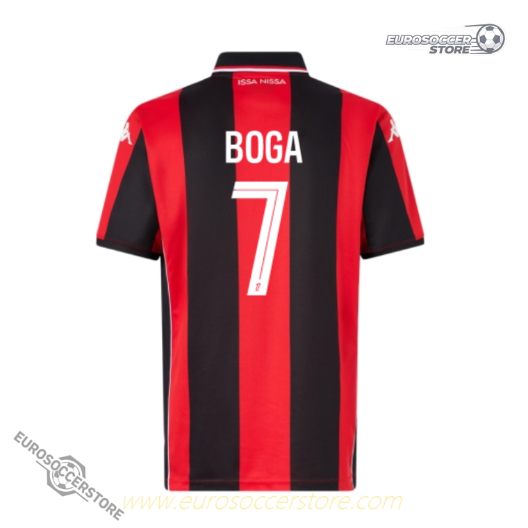 OGC Nice Home BOGA 7 Football Jersey for the 25-26 Season