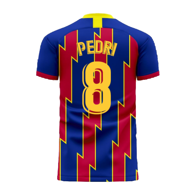 Authentic Catalonia 2025-2026 Home Concept Football Kit (Libero) (Pedri
