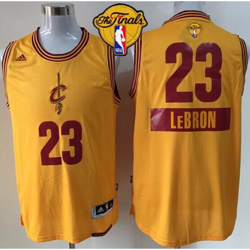 Jersey LeBron James23 - Yellow - Basketball Fan Gear