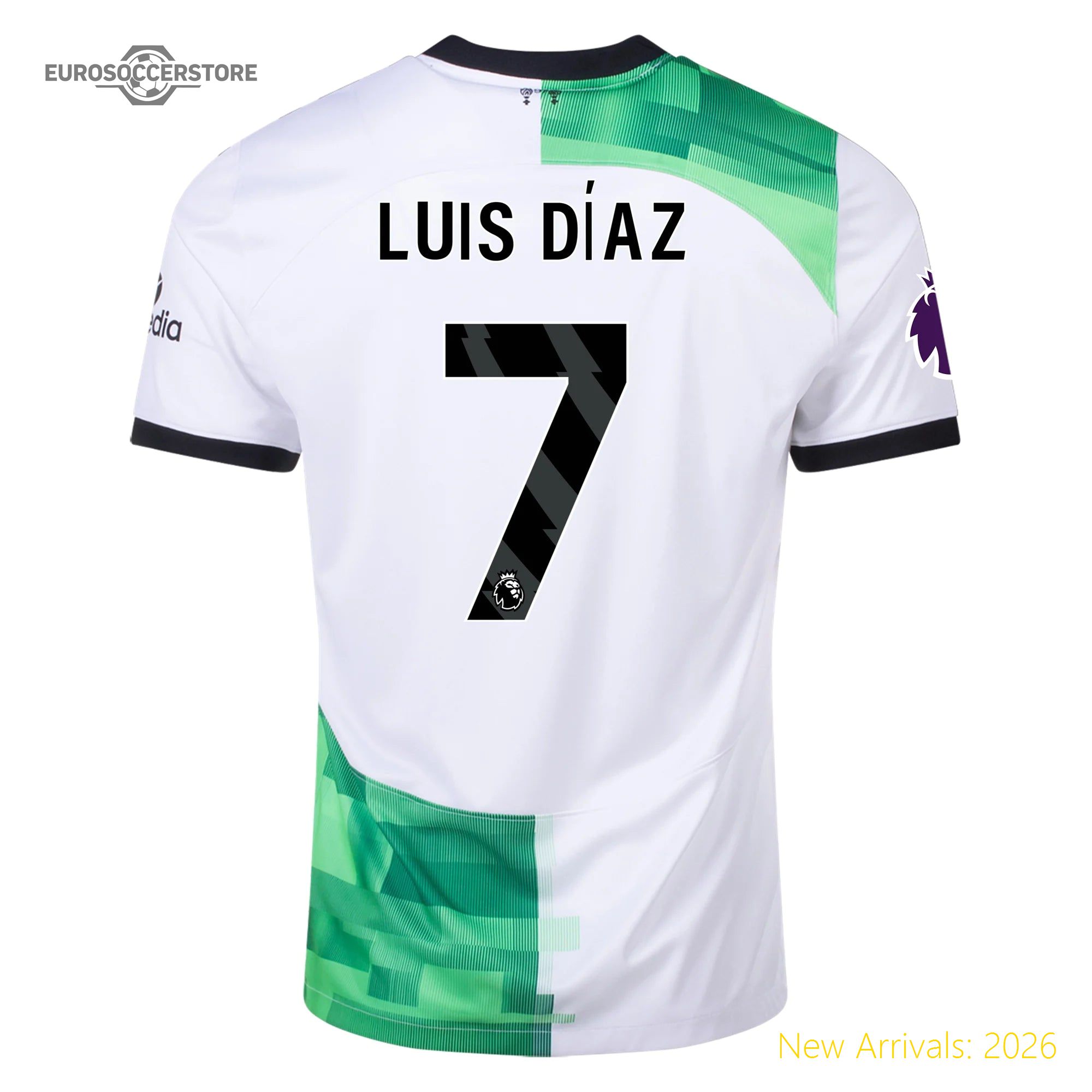 Men Liv Luis Diaz Liverpool Away Away Top-grade Jersey 2023