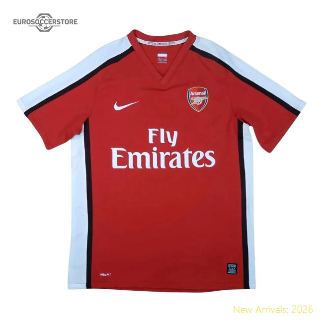 Arsenal 2008 Home Jersey Shirt Football Fan Apparel