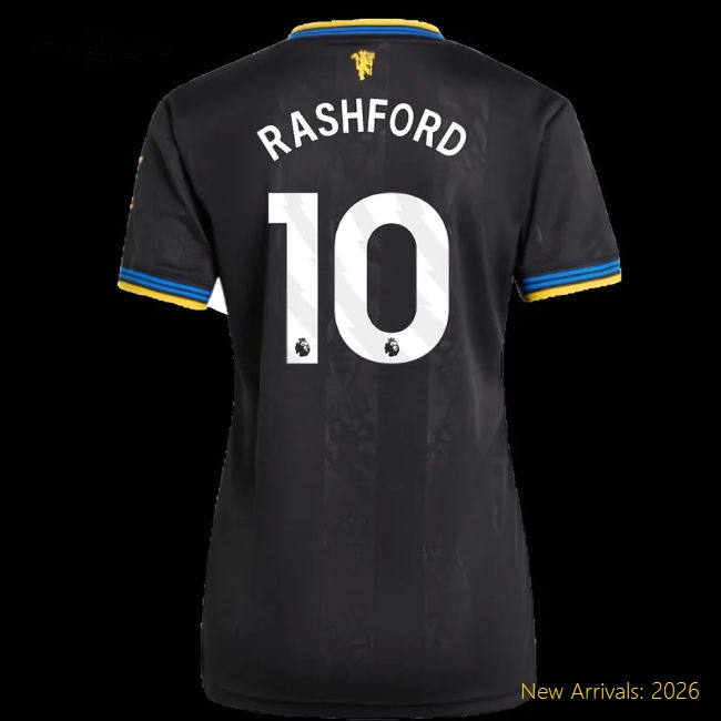 Man Utd Womens Rashford Luxury Jersey Aeroready Quick-dry