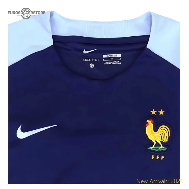 Elite France 2024-2025 Training Jersey (fra) Sleek Modern