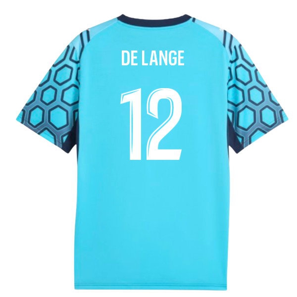 [HP] 2026-2027 Marseille Home Goalkeeper Shirt (Bright Aqua) (De Lange 12)