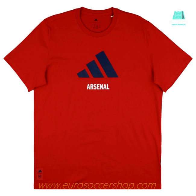 2025-2026 Arsenal Season Graphic Tee (Scarlet)